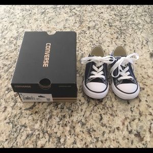 Brand new toddler 8 blue converse